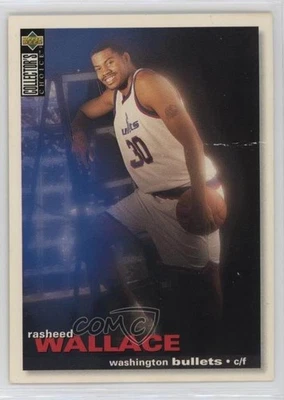 1995-96 Upper Deck Collector's Choice Rasheed Wallace #239 Rookie RC - Image 1 of 2