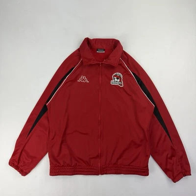 Auténtica chaqueta deportiva vintage Kappa Indios de Ciudad Juárez roja para hombre XL Foto 1 de 4