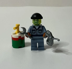 LEGO ZOMBIE MECHANIC minifigure halloween city town ghost monster phantom - Picture 1 of 8
