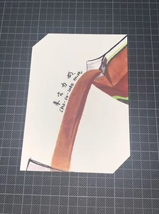 (1) NEU Hongkong Lebensmittel Snack Schokolade Milch Postkarte *KOSTENLOSER US-VERSAND* - Bild 1 von 3