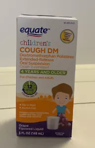 Equate Childrens Cough Relief Grape flavor Syrup 5 fl. oz. - Picture 1 of 10