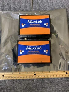 Lot of 2 MuxLab 500700 HD-SDI Extender Receiver (Display Side) (Units Only) - Picture 1 of 4