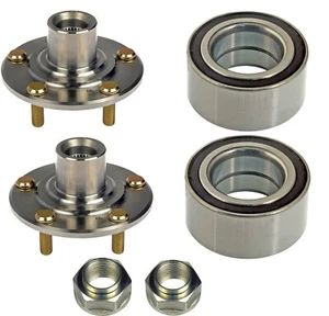 2 kits de cojinetes de cubo de rueda delantera para Honda Odyssey 1999-2004 con tuerca izquierda derecha - Imagen 1 de 6