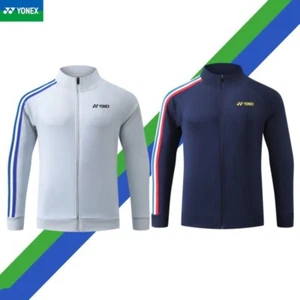 Yonex Performance Track Jacket Breathable Quick Dry Warm Up Fall Winter Wear - Picture 1 of 6