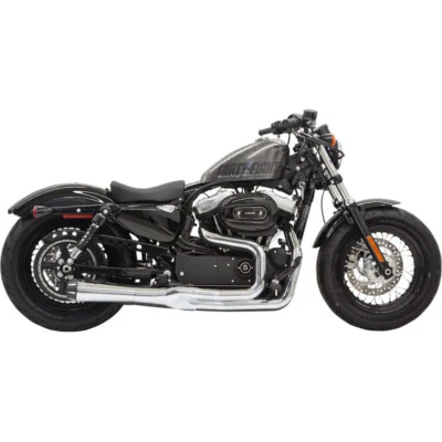 Escape Bassani Chrome Road Rage II Mega Power 2 en 1 Harley Sportster 14-17 Foto 1 de 4
