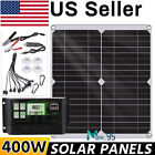 600w 12v Solar Panel Kit For Rv, Boat, Cabin, Trailer, Roofs, Off Grid System Us