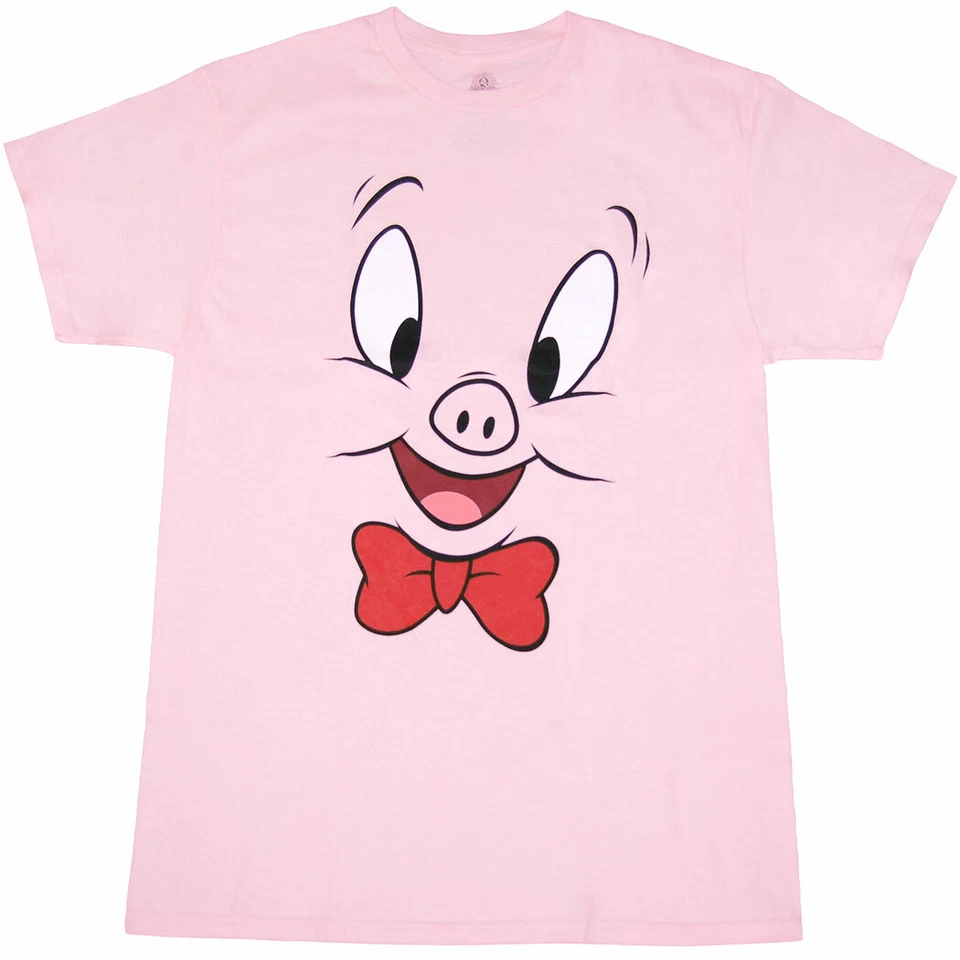 Camiseta Looney Tunes Porky Pig Face - Imagem 1 de 1