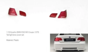 1:18 Kyosho BMW e92 M3 Coupe GTS Tail Lights Lens Cover Set Spare part - Picture 1 of 1
