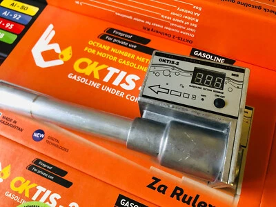 OKTIS-2 MIR, FUEL QUALITY ANALYZER, GASOLINE FUEL TESTER, OCTANE NUMBER METER - image 1 of 4