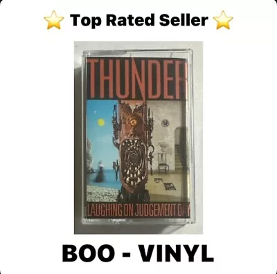 Thunder, Laughing On Judgement Day, Cassette Tape Ex / Ex Condition - Image 1 of 4