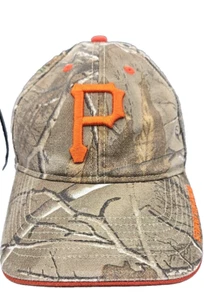 Pittsburgh Pirate Spring Training Bradenton Fl Camo Baseball cap by 47 brand - Picture 1 of 11