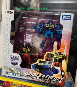 Takaratomy United Series Un-20 Rumble And Frenzy Japanese Ver. Action Figure New - Picture 1 of 2