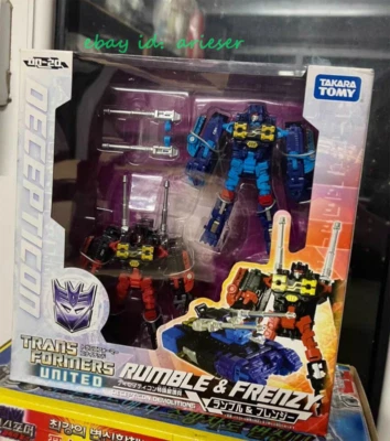 Takaratomy United Series Un-20 Rumble And Frenzy Japanese Ver. Action Figure New - Image 1 of 2