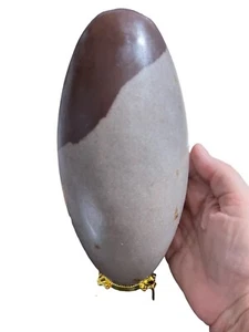 Shiva Lingam Lingham Linga Big 8 Zoll 5# Reiki Heilung Kristall Indien männliches Yang - Bild 1 von 12