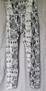 Leggings para mujer Balance Collection extra pequeños cintura alta estampado serpiente pantalones - Imagen 1 de 11