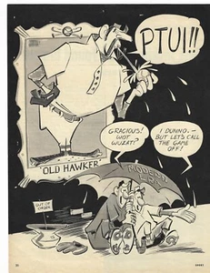 Spitball ist ein schreckliches Wort - Baseball Sport Magazin 1955 Artikel - Bild 1 von 2