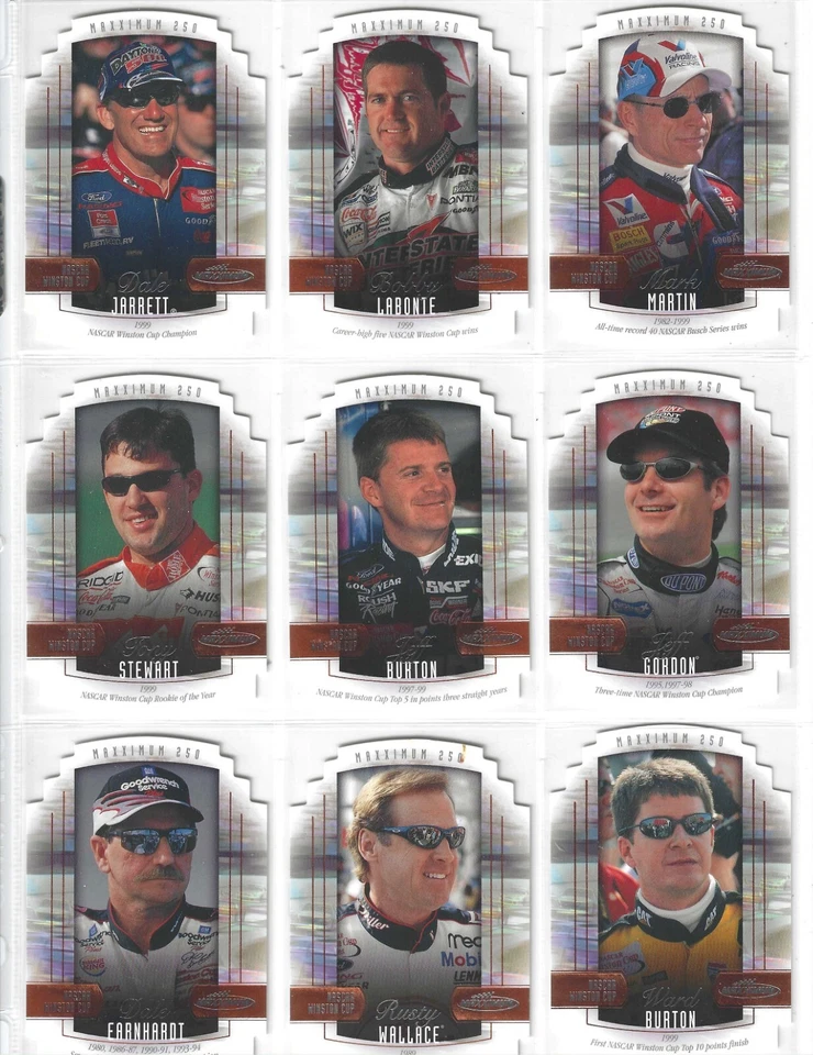 *2000 Maxximum DIE-CUT 250 PARALLEL-#3 Mark Martin-#071/250!-1 CARD ONLY!* - Image 1 of 4