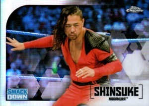 2020 Topps WWE Chrome Wrestling Card - Refractor #60 Shinsuke Nakamura - Picture 1 of 2