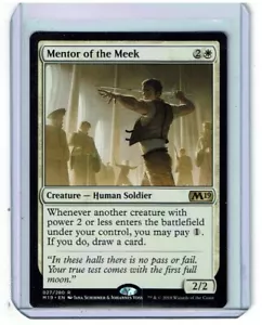 Mentor of the Meek - Core Set 2019 - Magic the Gathering - Imagen 1 de 4