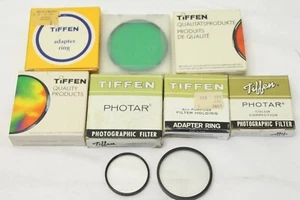 Tiffen Camera Filters Adapter Ring Series 6 7 8 48mm Lot of 9 - Picture 1 of 10