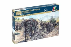 Italeri 1/72nd Scale WWII German Paratroopers Set Tropical Uniform Set 6134 NEW - Picture 1 of 1