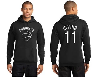 Brooklyn Black Hoodie YS-3XL Kyrie Irving Hoody - Picture 1 of 1