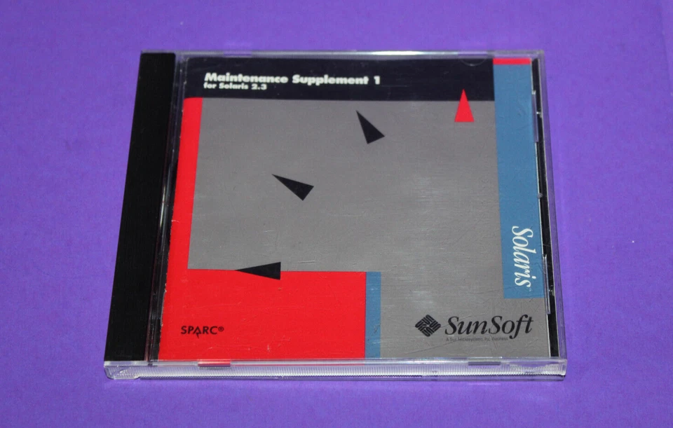 SunSoft Solaris Sparc Maintenance Supplement 1 For Solaris 2.3 - Image 1 of 4