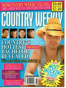 Country Weekly Magazine May 4 2009 Kenny Chesney Hottest Bachelors Ronnie Milsap - Picture 1 of 3