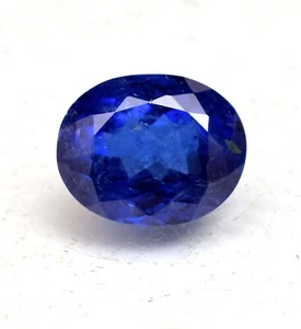Natural Tanzanite Top Blue Color Certified Oval Cut 11.85 Ct Loose Gemstone - Picture 1 of 5