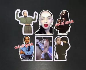 Sade Aufkleber Pack UV Vinyl gestanzt wasserdicht Lover's Rock süßestes Tabu R&B - Bild 1 von 5