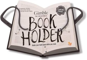 Charcoal Gimble Traveler Hands Free Reading Tool.,Book Stands & Holders - Picture 1 of 1
