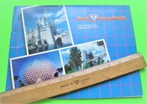 1984 WALT DISNEY WORLD 68-pg SOUVENIR BOOK Brochure FULLY ILLUSTRATED Xlnt+ - Picture 1 of 12