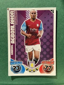TOPPS MATCH ATTAX 2010-11 - #035 – ASTON VILLA - GABRIEL AGBONLAHOR - Picture 1 of 2