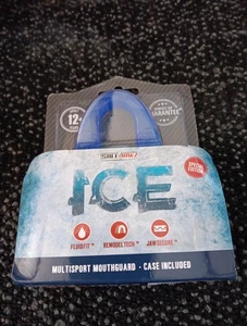 SAFEJAWZ Mouthguard Slim Fit, Adults Guard Mouth Adult (12+ Years), Ice EM - Picture 1 of 2