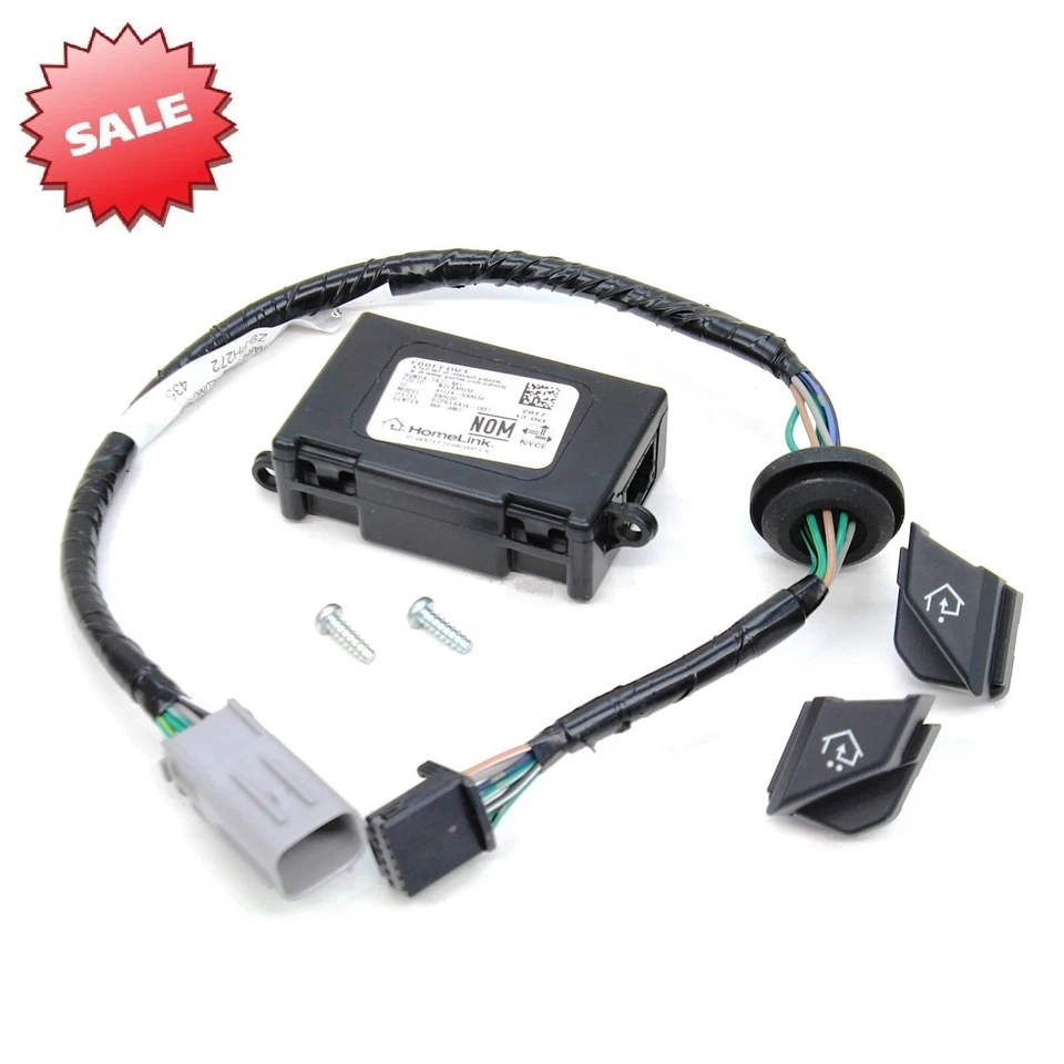 Nuevo abridor de puerta de garaje genuino OEM Honda Homelink segundo 2018-24 GL 1800 ala dorada Foto 1 de 1