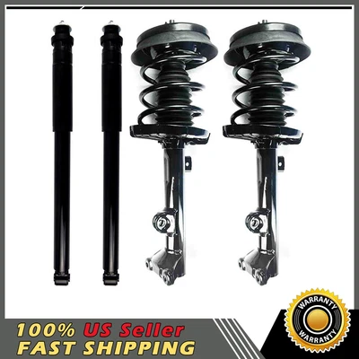 Amortecedores traseiros dianteiros completos molas 4 peças conjunto FCS para Mercedes-Benz C230_LK - Imagem 1 de 4