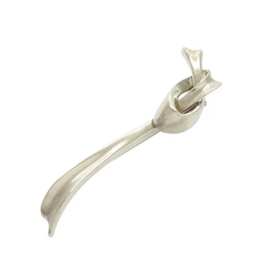 AUTÊNTICO TIFFANY&Co. broche ribbon prata 925 0672 - Imagem 1 de 3