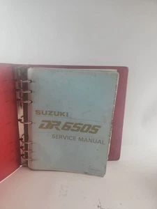 Suzuki DR 650S Service Manual 1990/1992 & DR650SE Service Manual 1995. - Picture 1 of 14
