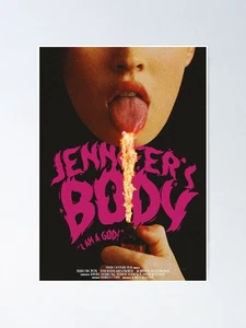 Jennifer’s Body Kobong Poster – Megan Fox Horror Movie Art Print, Cult Classic - Picture 1 of 5