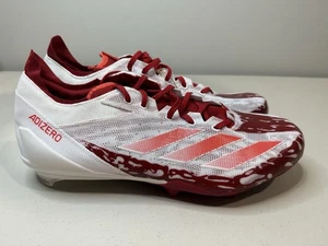 Botines de fútbol Adidas adizero eléctricos rojos blancos talla 14 para hombre IE4415 - Imagen 1 de 5