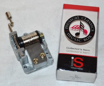 Mini-Drehorgel "My Way" Musical Classics Music Box Collector's Item - Bild 1 von 2
