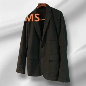 BEAMS Grey Nylon-Polyester Jacket M Lightweight Spring Summer + Bonus Shirt - Picture 1 of 11