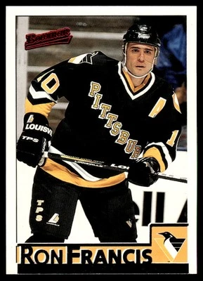 1995 Bowman #31 Ron Francis - Pittsburgh Penguins - HOF - Image 1 of 2
