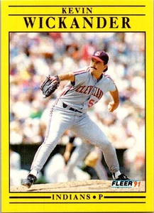 1991 Fleer #385b Kevin Wickander - Picture 1 of 2