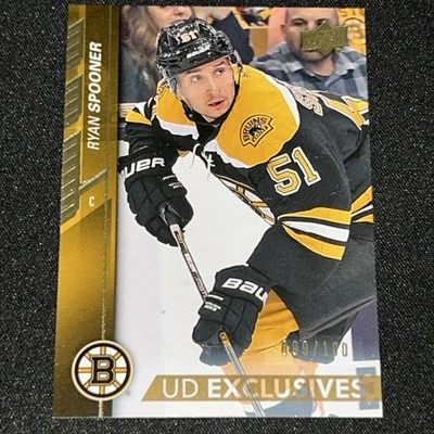 RYAN SPOONER Exclusive #d/100 2015-16 UD Exclusives #265 Free Comb Ship - Image 1 of 3