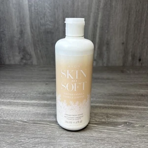 Avon Skin so Soft Winter Vanille cremiges Duschgel 11,8 Unzen 350 ml neu Weihnachten - Bild 1 von 8
