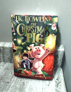 The Christmas Pig JK Rowling  Hardcover Book Pre Owned 2021 - Picture 1 of 8