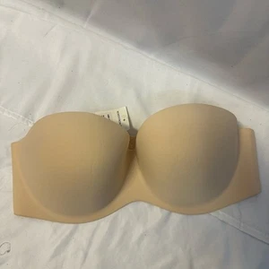 Felina Hint of Skin Nude Strapless Seamless Underwire Bra Contour Bare 38C NWT - Picture 1 of 3
