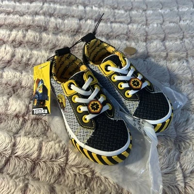 Tonka Toddler Boy Dump Truck Court Sneaker Size 10 - Image 1 of 4