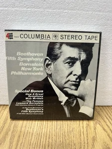 NEW SEALED Beethoven: Symphony No. 5 In C Minor- Bernstein Reel-To-Reel Tape - Bild 1 von 5